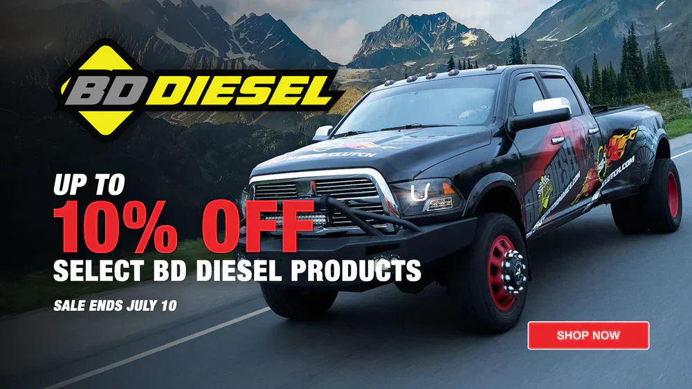 Save 10% Off BD Diesel!