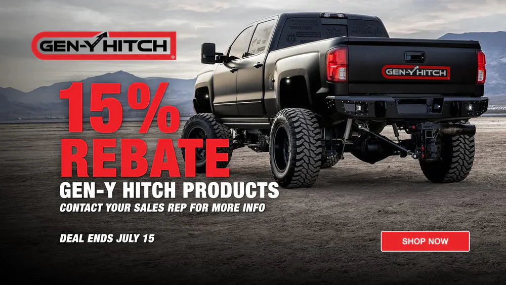15% Rebate on Gen Y Hitches