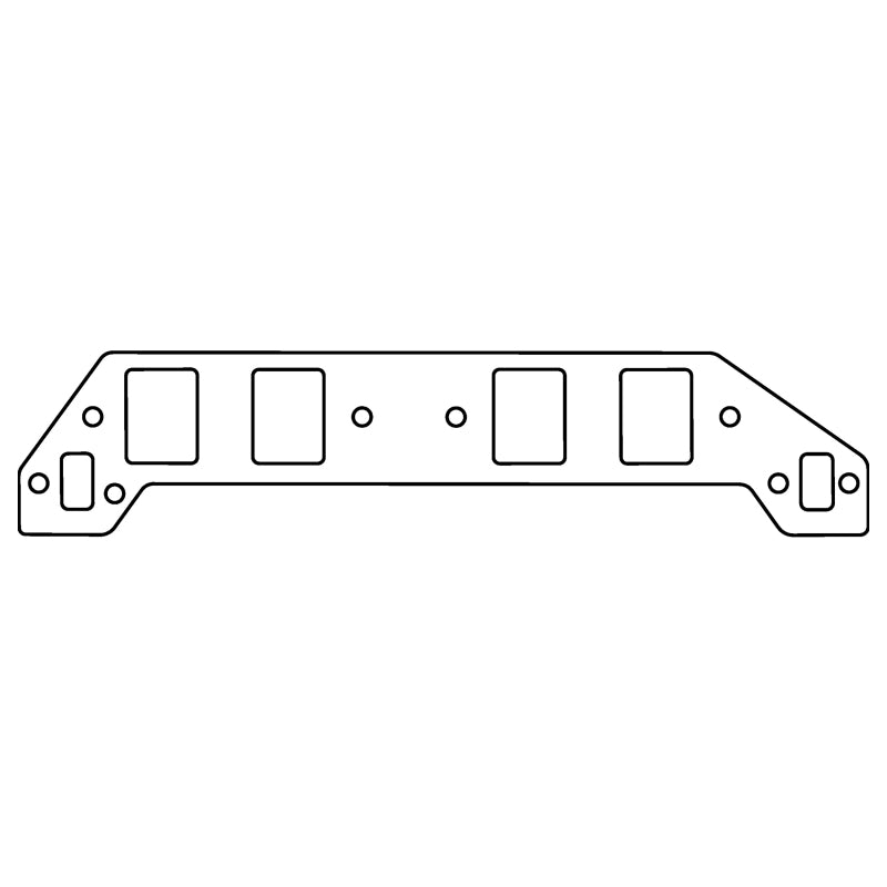 Cometic GM Gen-V/VI BB V8 .125in Fiber Intake Mani Gskt Set-2.460in x 1.860in Rect. Ports