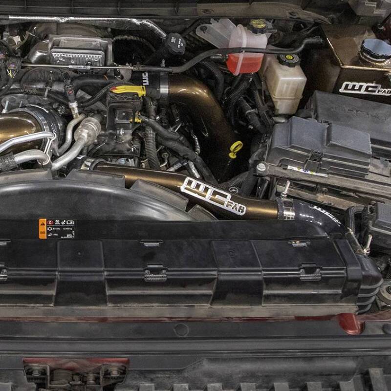 Wehrli 2020-2024 Chevrolet 6.6L L5P Duramax Upper Coolant Pipe - Deore Gold