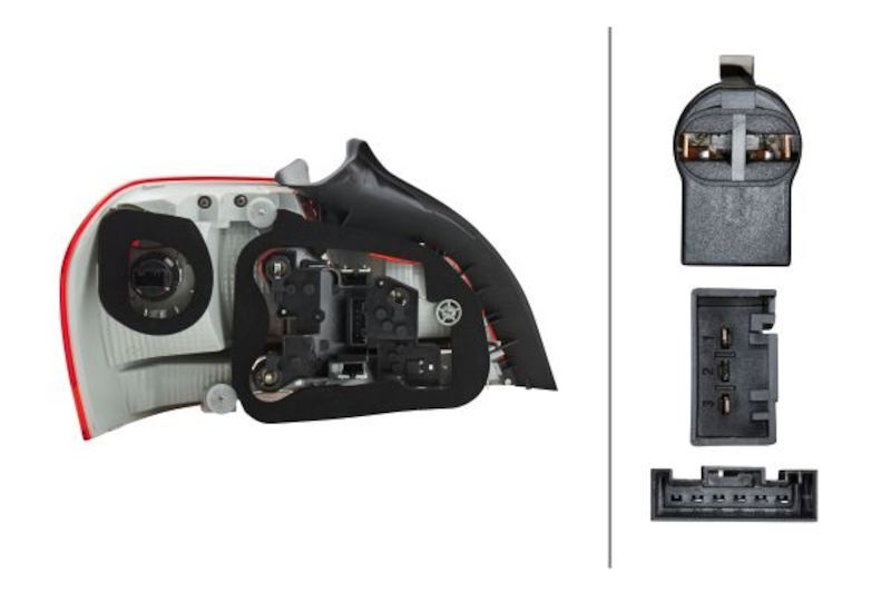 Hella 2011-2013 BMW 1 Series M Right Tail Light