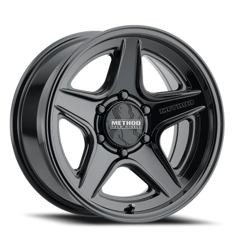Method MR319 18x8.5 6x135 BP 40mm Offset 6.3in BS 87mm Bore Gloss Black Wheel