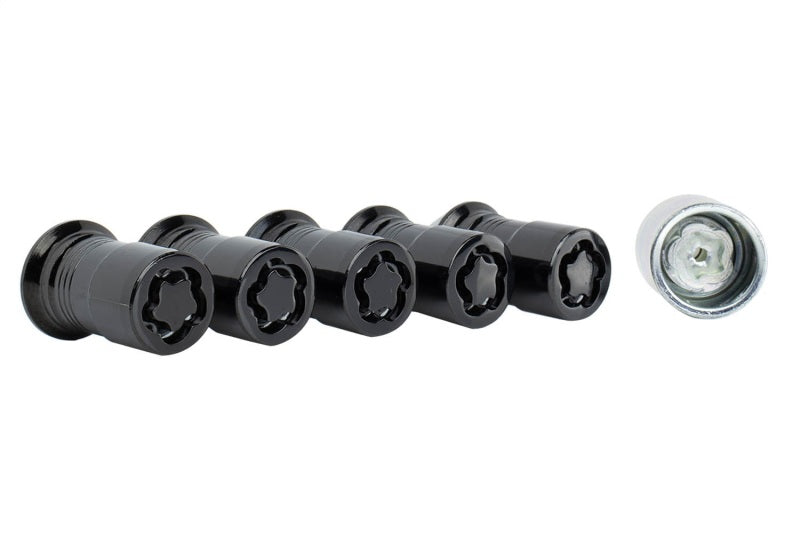 Ford Racing 2023+ Ford Bronco Raptor M14 x 1.5 Black Security Lug Nut Kit - Set of 5