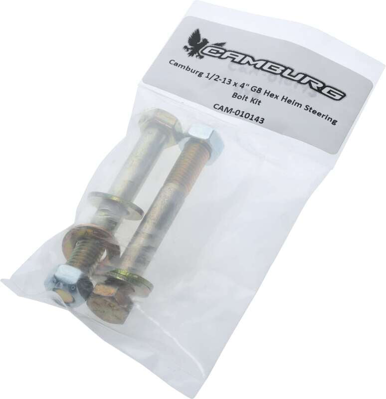 Camburg 1/2-13 x 4in. G8 Hex Heim Steering Bolt Kit