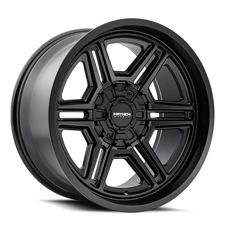 Mayhem 8117 Hermosa 20x9 / 6-135/6-139.7 BP / 18mm Offset / 106mm Hub Black Wheel