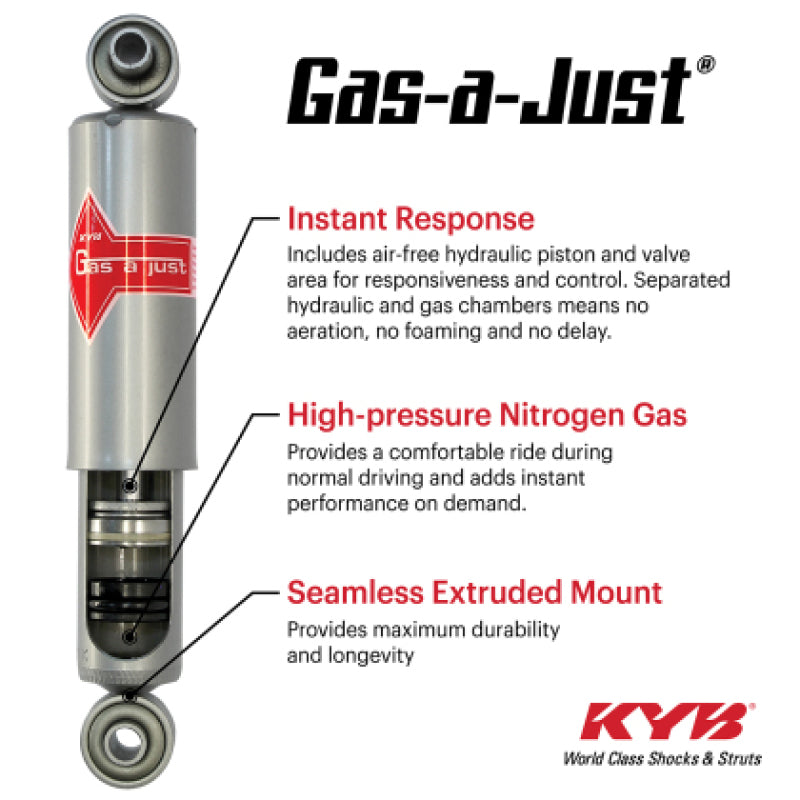 KYB 17-18 Cadillac XT5 / GMC Acadia (Exc. Elec. Cont. Susp.) Gas-A-Just Shock - Rear