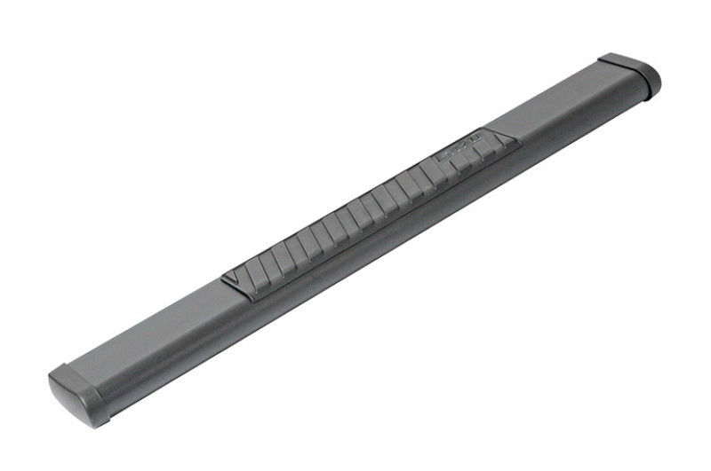 Deezee 99-23 Chevrolet/GMC/Dodge/Ford Full Size Truck Tubes - 6In Oval - Black Steel (RegCab)