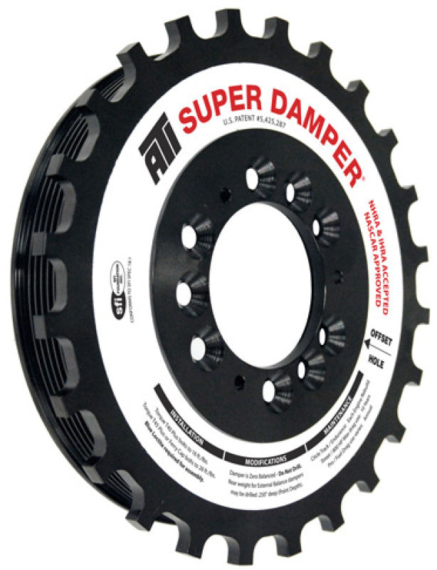 ATI Shell - Out - 7.530 - Aem Trigger - Steel - 7.074 Smooth - 3 Ring