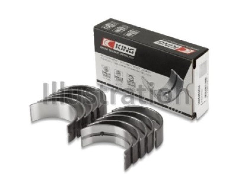King Audi / Volkswagen ADZ/AWT/APK 1.6/1.8/2.0L Crankshaft Main Bearing Set (Set of 5) (Size 0.25)