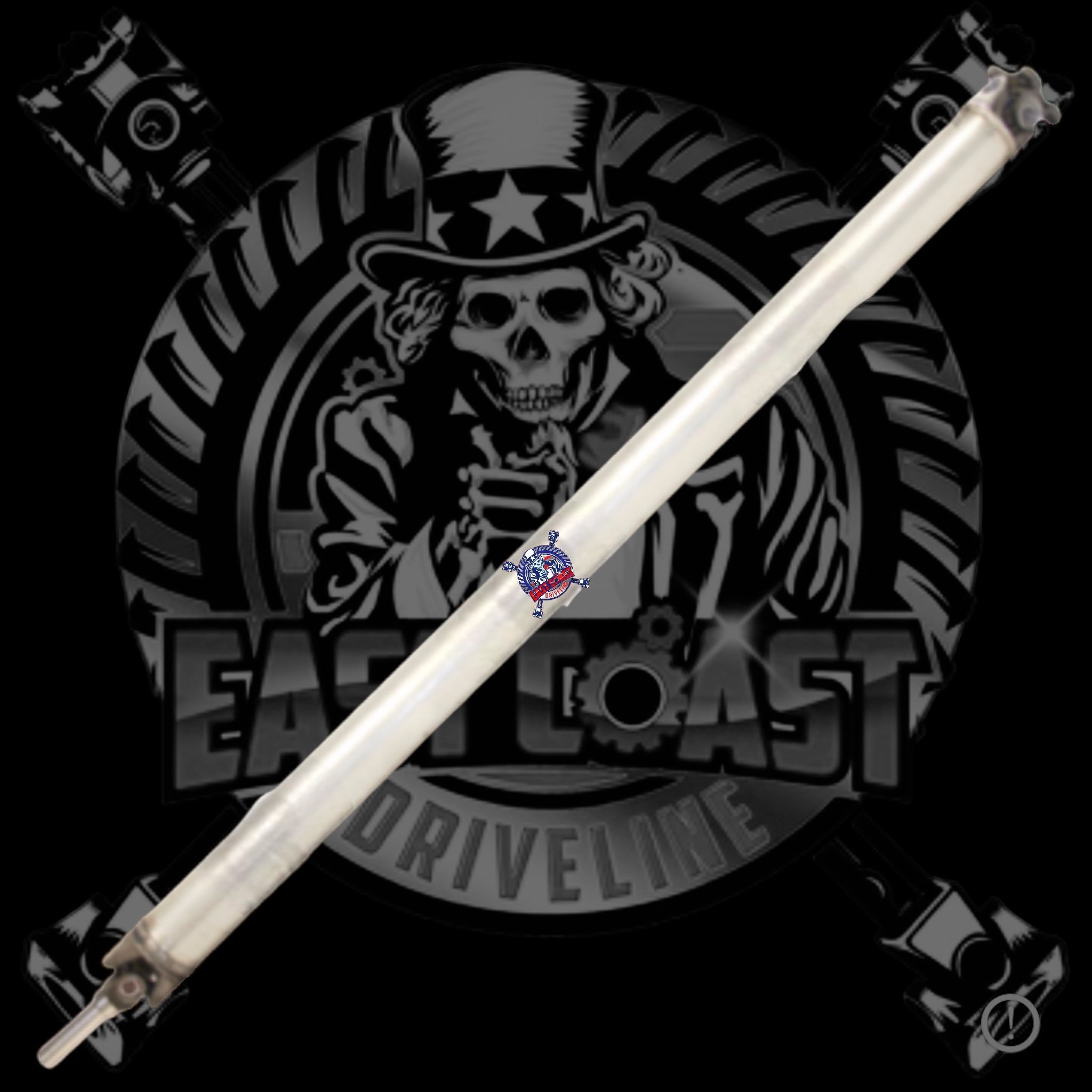 2019-2024 Dodge Ram 1500 V8 5.7L 4X4 Rear Driveshaft Upgraded to 5”x.125” Hd Aluminum. Big Horn, Laramie, Limited, Limited Longhorn, Lone Star, Rebel, Tradesman Mopar 68304481AB & 68304481AA.