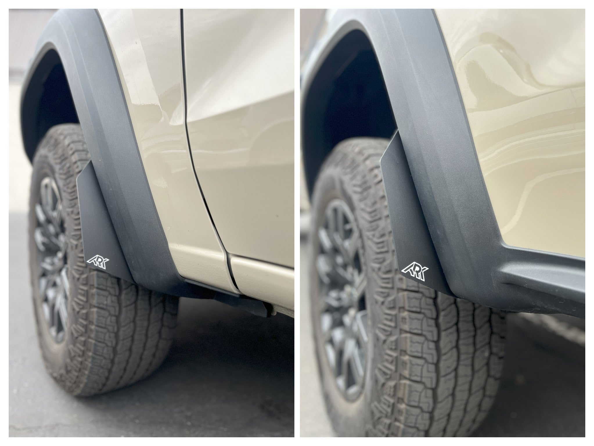 Ark Splash Guards 2020+ Toyota Highlander TriXPoly Micros Flares