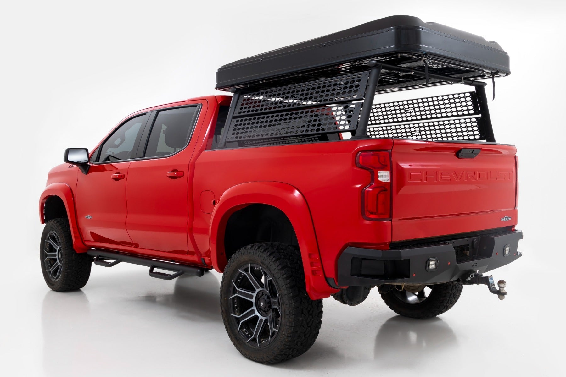 Rough Country 10201 Aluminum Overland Bed Rack for 2019-2024 Chevy Silverado 1500