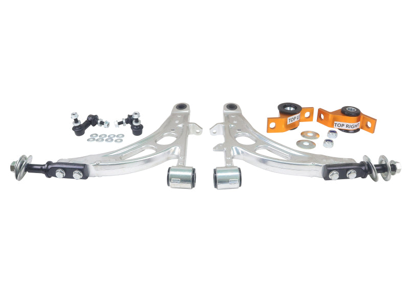 Whiteline 93-07 Subarau Impreza Front Lower Street Performance Alloy Control Arm Kit