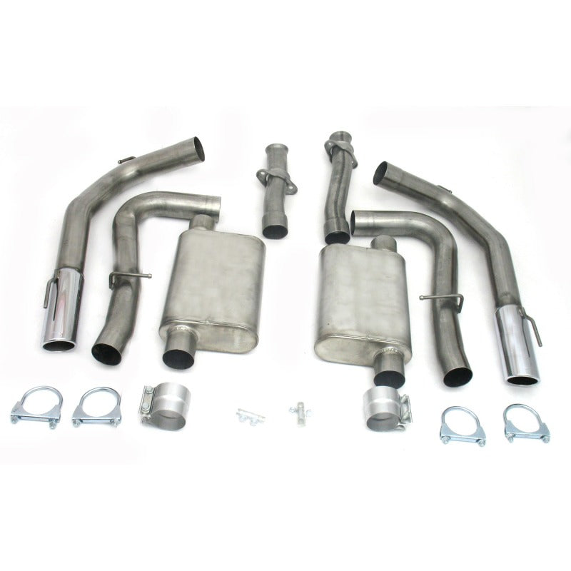 JBA 99-04 Ford Mustang Cobra IRS 4.6L 4V 409SS Dual Rear Exit Cat-Back Exhaust
