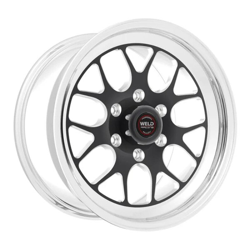 Weld S77HD 15x10 / 5x5.5 BP / 5.5in. BS Black Wheel (Low Pad)