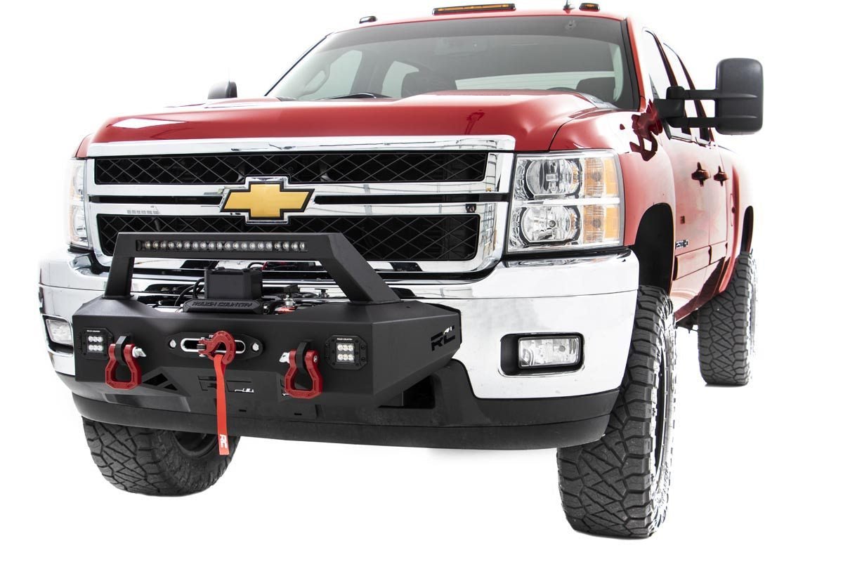 Rough Country 10764 EXO WINCH MOUNT KIT for 2011-2019 Silverado 2500HD / 3500HD