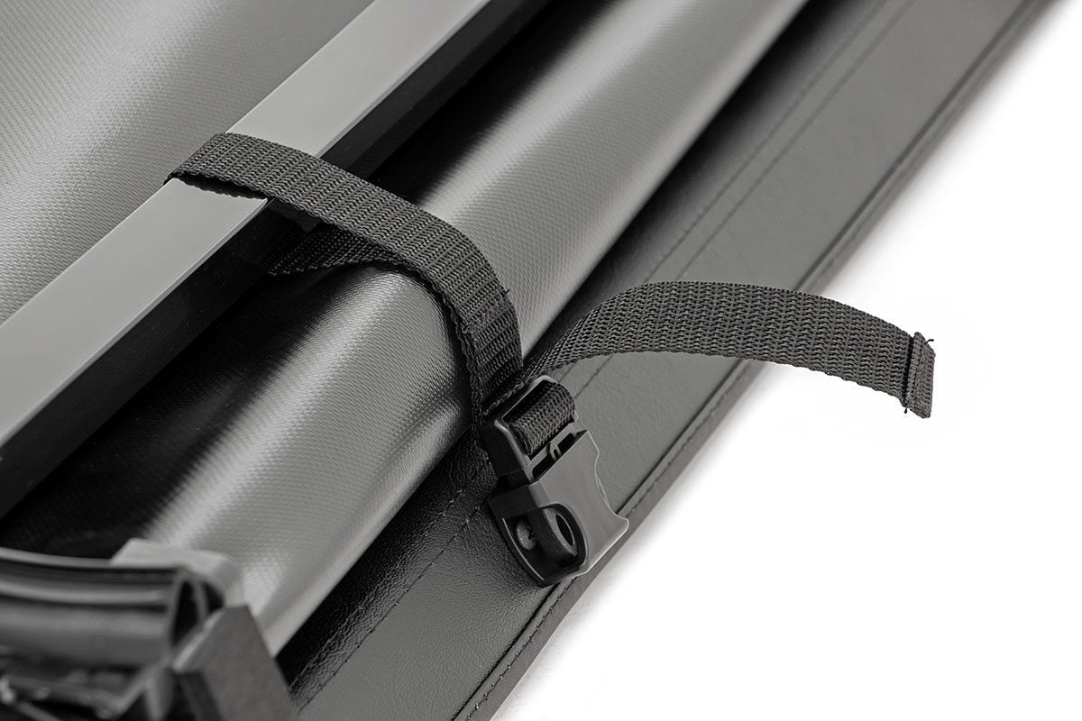 Rough Country 41308550 Tri-Fold Soft Tonneau Cover for 2019-2023 Silverado Sierra 1500 (5'10" Bed)