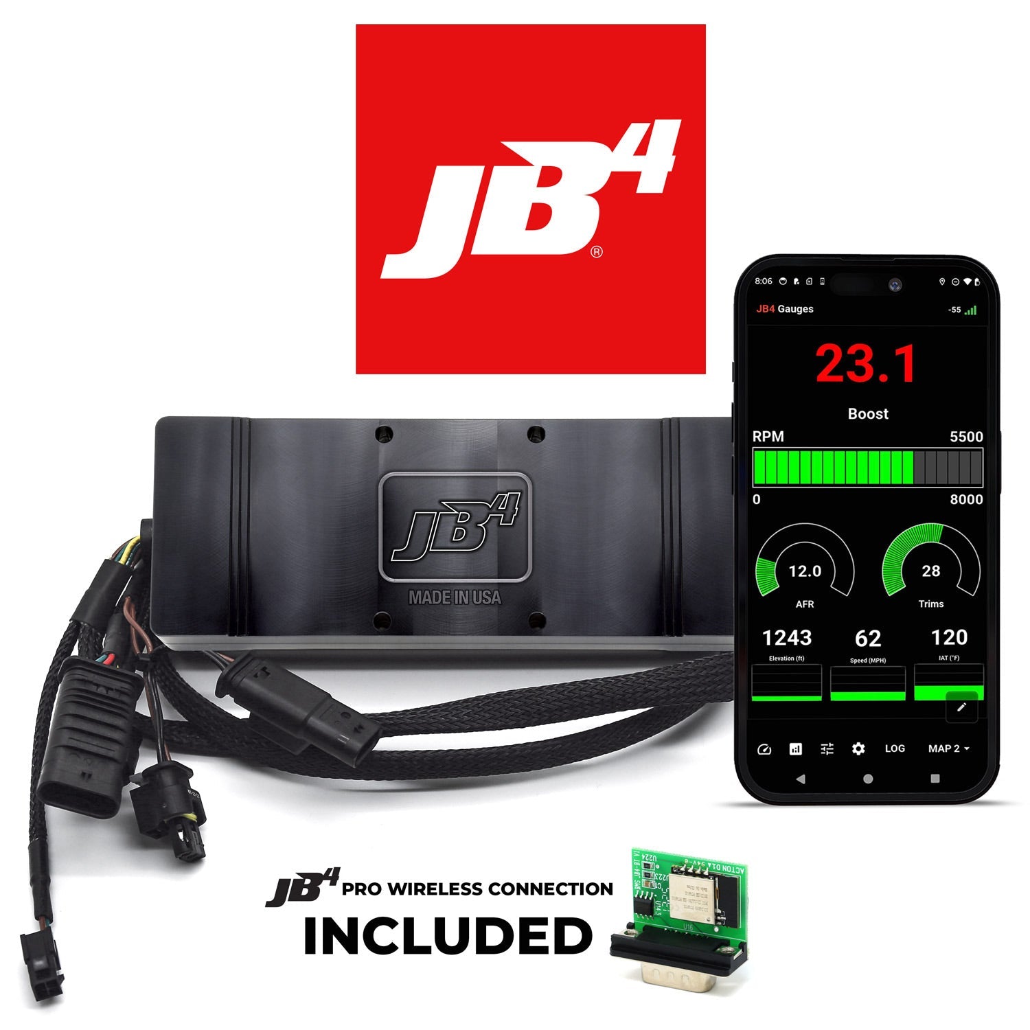 JB4 Tuner for 2022+ Jeep Wagoneer/Grand Wagoneer 3.0L Twin Turbo