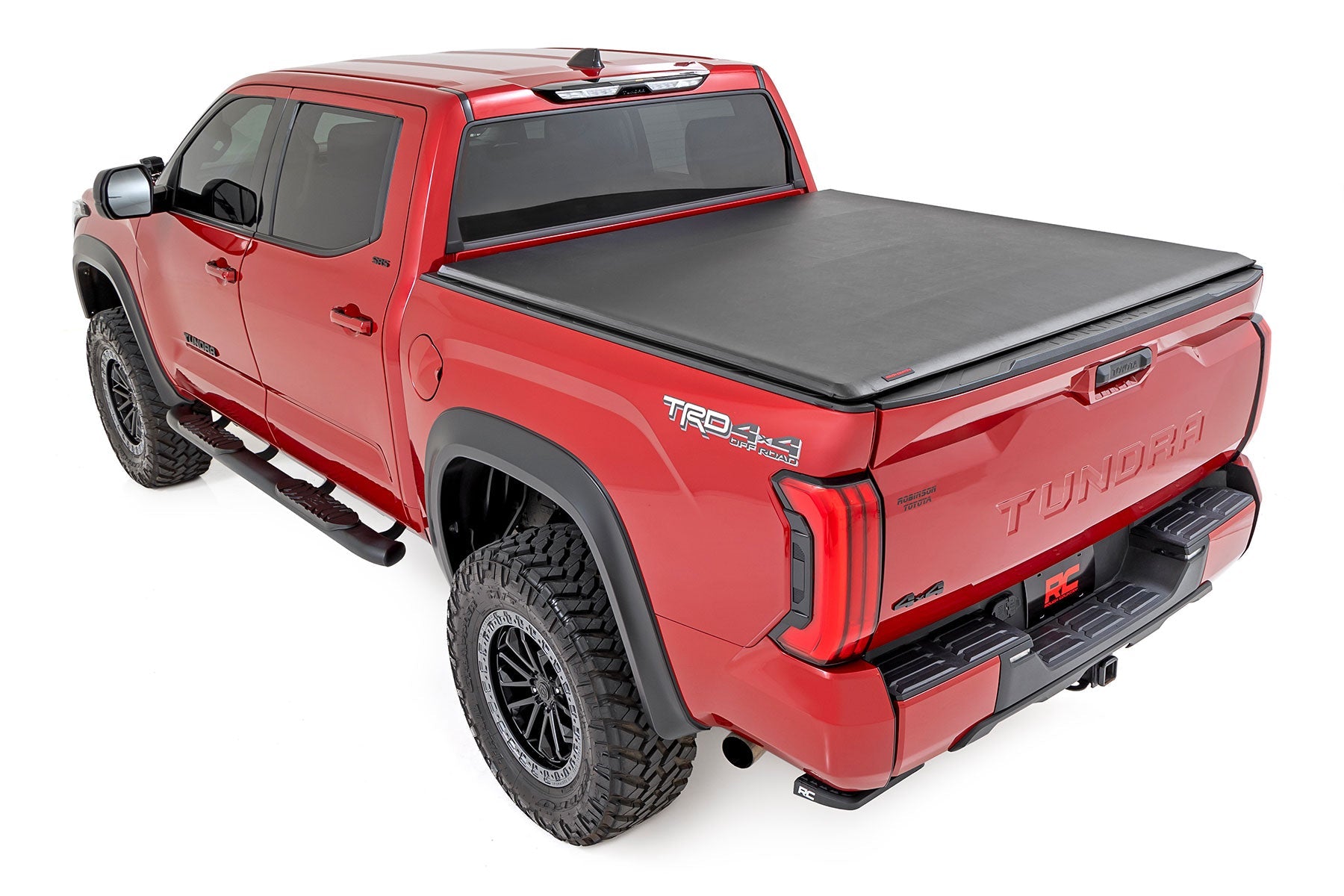 Rough Country 42619550 Soft Roll Up Tonneau Cover for 2022-2024 Toyota Tundra (5' 7" Bed)