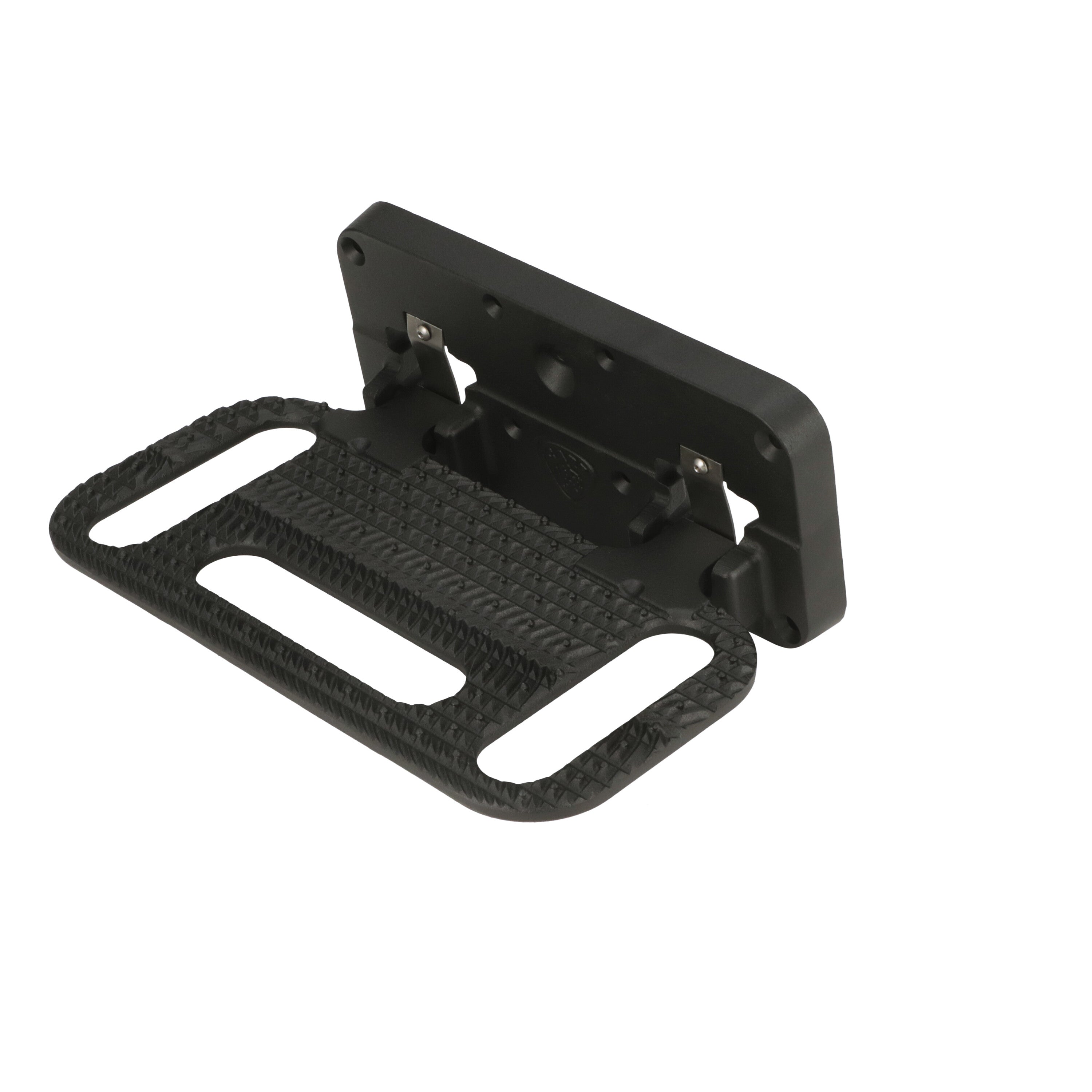 CARR - 194011 - HD Mega Step Hitch Mount; Non LED Step Surface; XP3 Black; Single
