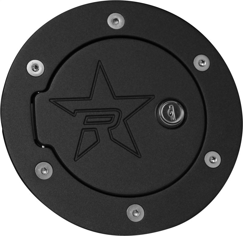 RBP RX-2 Locking Fuel Door 13-17 Dodge Ram 1500/2500/3500 Truck (Except Dually) - Black