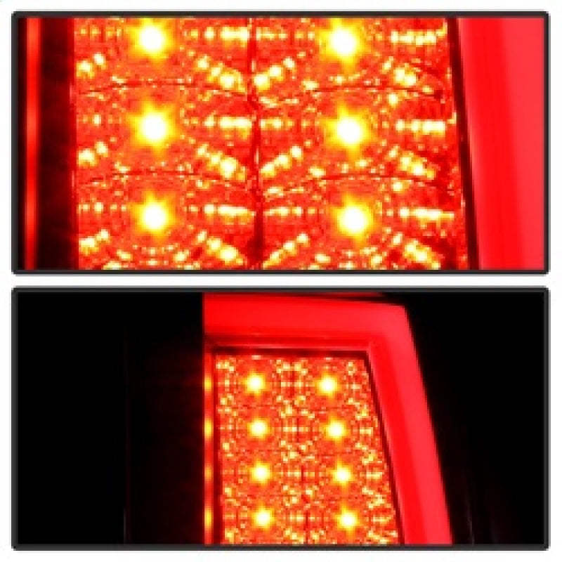 Spyder 03-06 Chevy Silverado (Does Not Fit Stepside) Version 2 LED Tail Lights - Black Smoke