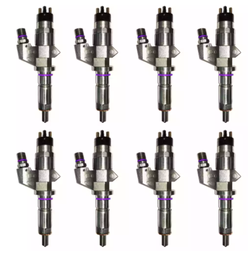 Exergy 01-04 Chevrolet Duramax LB7 Reman 60% Over Injector (Set of 8)