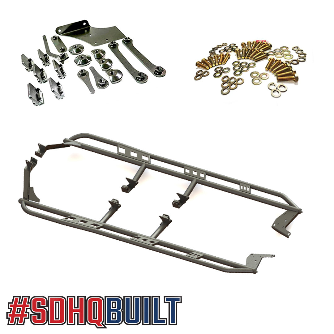 '16-23 Toyota Tacoma SDHQ Built Rock Sliders