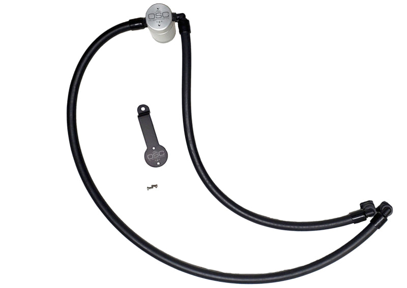 J&L 20-23 Jeep Wrangler 2.0L Driver Side Oil Separator 3.0 - Clear Anodized