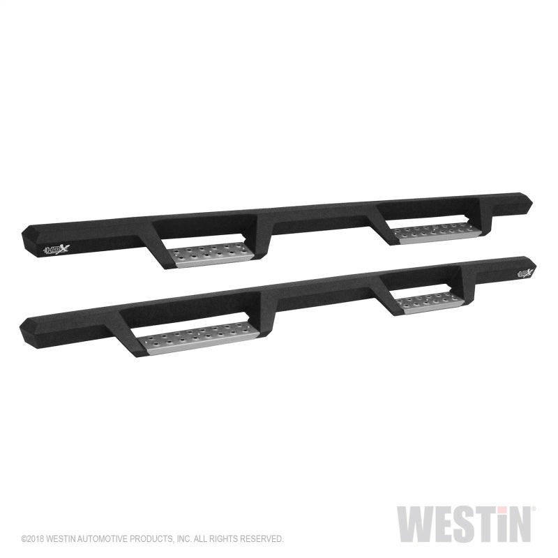 Westin Ford 1999-2016 F-250/350/450/550 Crew Cab HDK Stainless Drop Nerf Steps - Textured Black