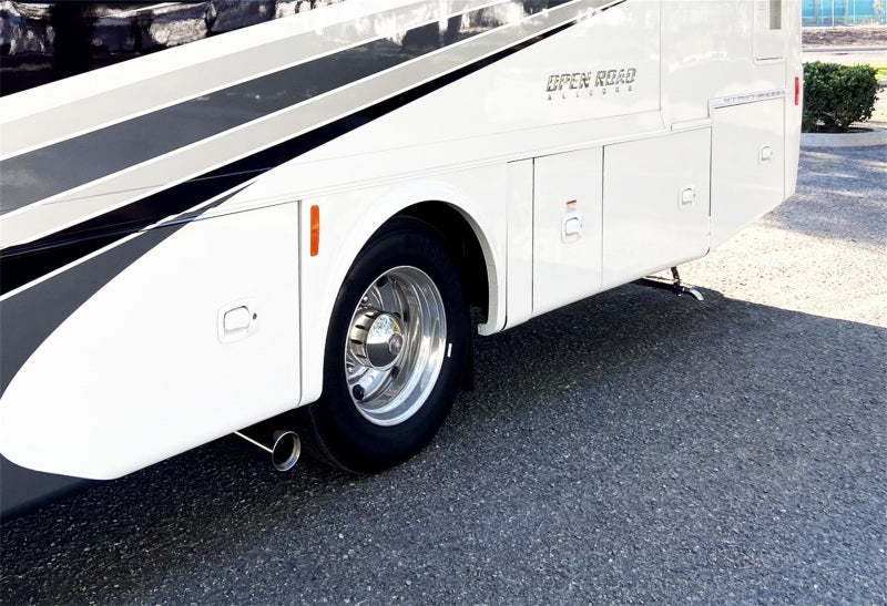 Gibson 16-22 Ford F53 Chassis 6.8L / 7.3L 3.5in Cat-Back Single Exhaust - Stainless