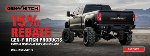 15% Rebate on Gen Y Hitches