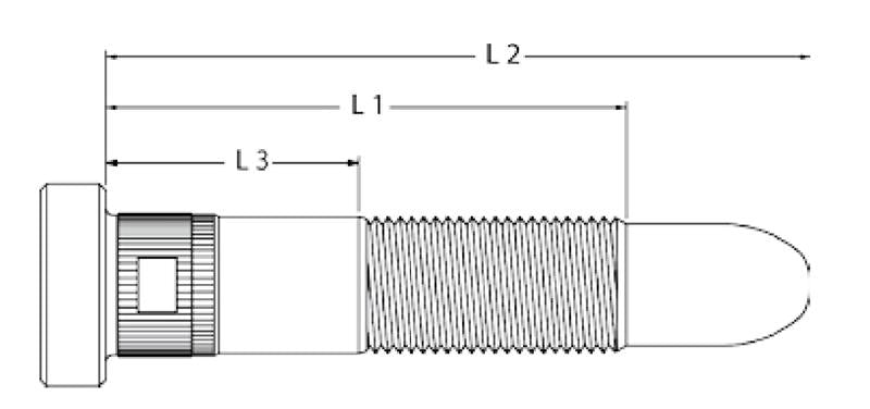 ARP 5/8-18 x 3.00 Wheel Stud Kit (Pack of 5)