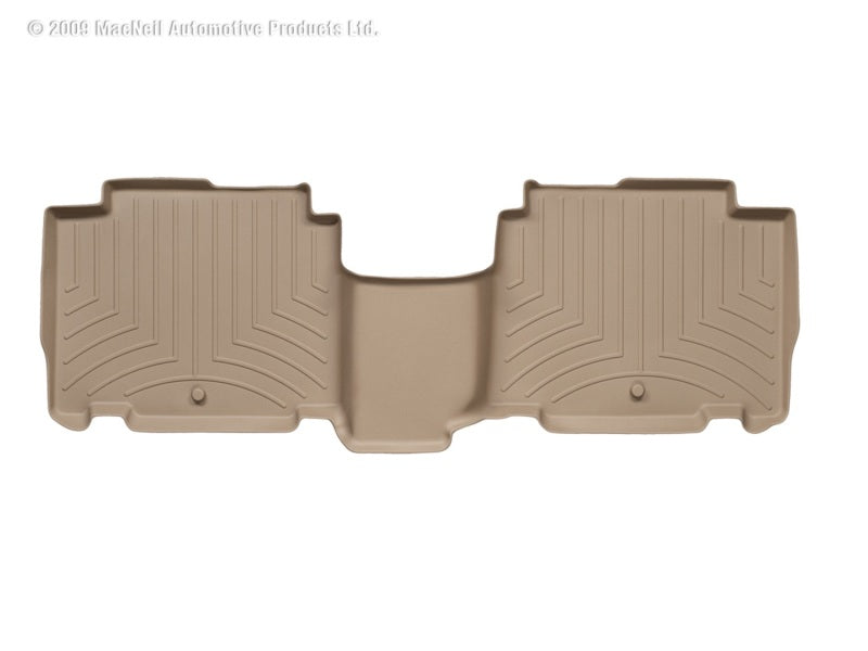 WeatherTech 07+ Hyundai Veracruz Rear FloorLiner - Tan