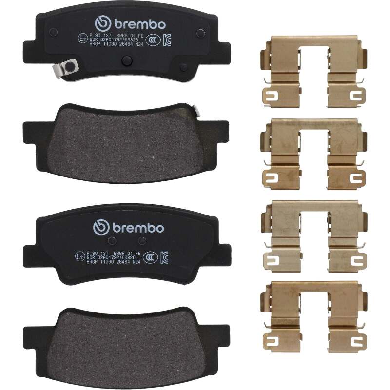 Brembo OE 21-24 Hyundai Sonata/22-24 Tucson/21-24 Kia K5/23-24 Sportage Low-Met Brake Pad - Rear