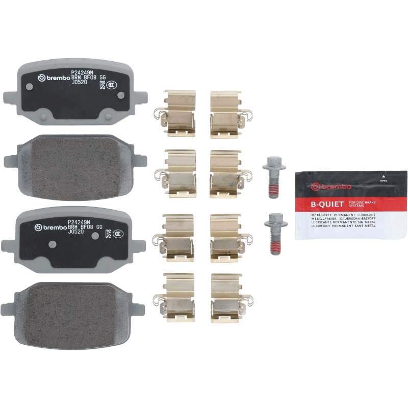 Brembo OE 20-22 Ford Explorer/20-22 Police Interceptor Utility PRIME Ceramic Brake Pad - Rear