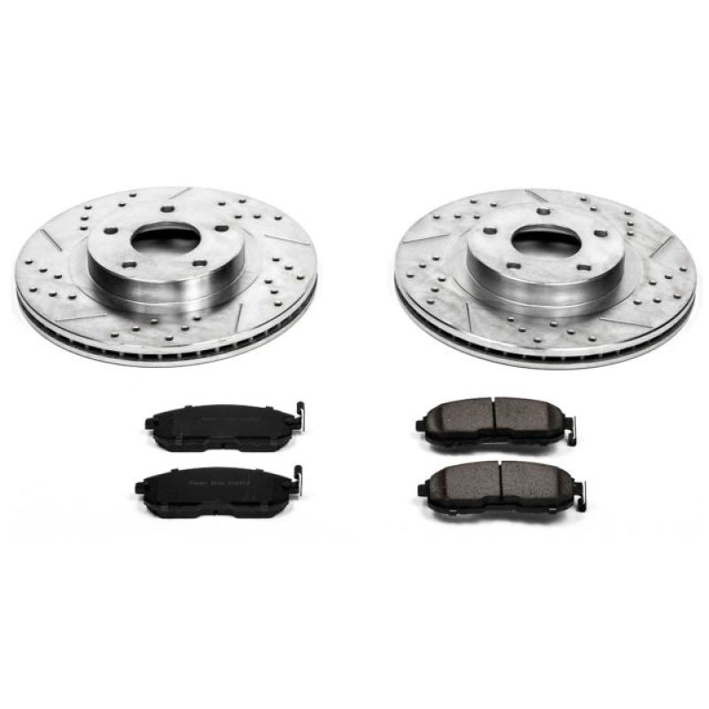 Power Stop 02-04 Infiniti I35 Front Z23 Evolution Sport Brake Kit