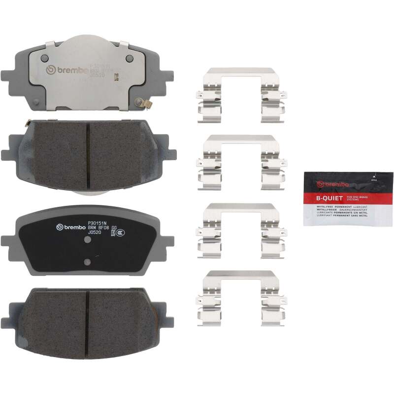 Brembo OE 21-24 Genesis G80/22-23 Hyundai Santa Cruz/21-23 Santa Fe Ceramic Brake Pad - Front