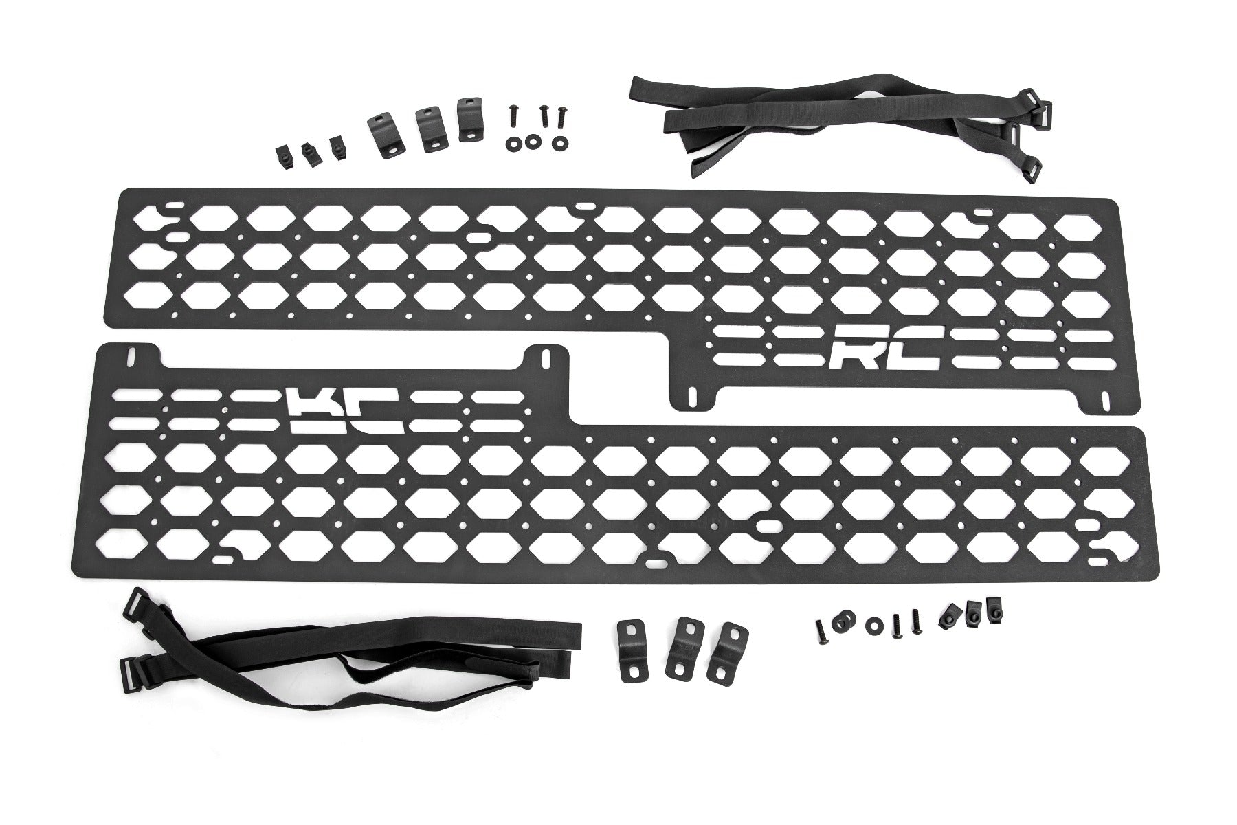 Rough Country 73105 Molle Bed Mounting Panels for 2005-2024 Toyota Tacoma 2WD/4WD