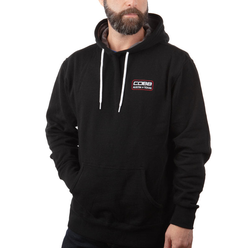 Cobb Black Pullover Hoodie - Size X-Large