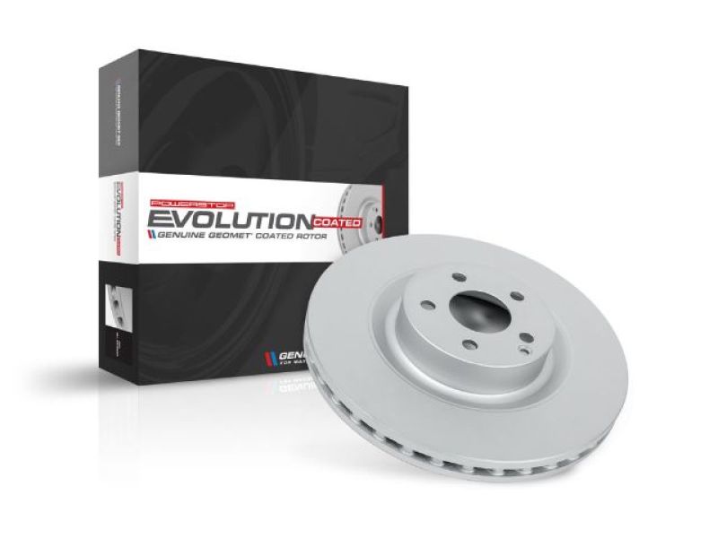 Power Stop 00-06 Audi TT Quattro Rear Evolution High Carbon Geomet Coated Rotor