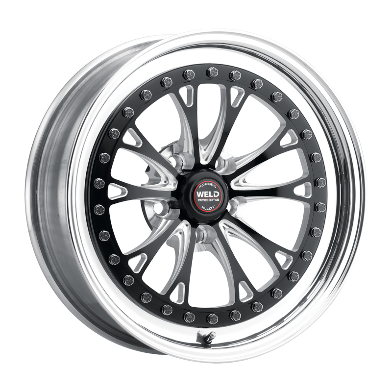 Weld Vitesse RT 17x5 / 5x114.3 BP 2.2 BS Black Wheel High Pad