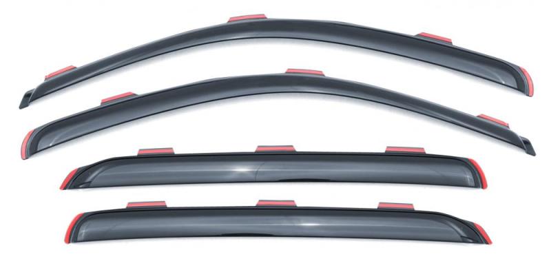 Lund 13-17 Ford Escape Ventvisor Elite Window Deflectors - Smoke (4 Pc.)