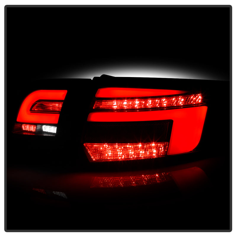 Spyder 09-13 Audi A3 Full LED Tail Lights - Black (ALT-YD-AA309-LED-BK)