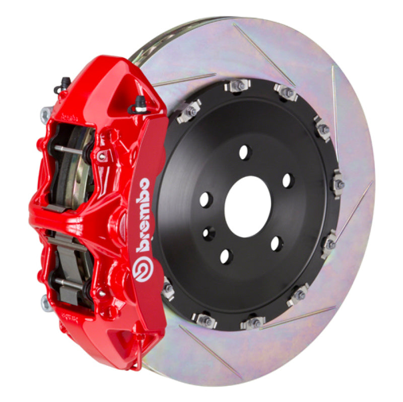 Brembo 2023 Volkswagen Tiguan R (Mk2) Front GT BBK 6-Piston 405x34 2-Piece Rotors TY1 - Red