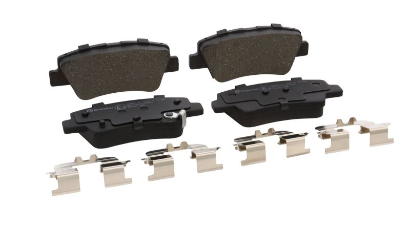 Brembo OE 2017 Hyundai Elantra/18-22 Ioniq/18-19 Sonata/16-17 Veloster Low-Met Brake Pad - Rear
