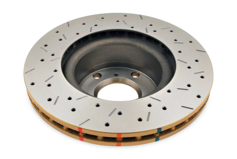 DBA 92-97 Subaru SVX Rear Drilled & Slotted 4000 Series Rotor