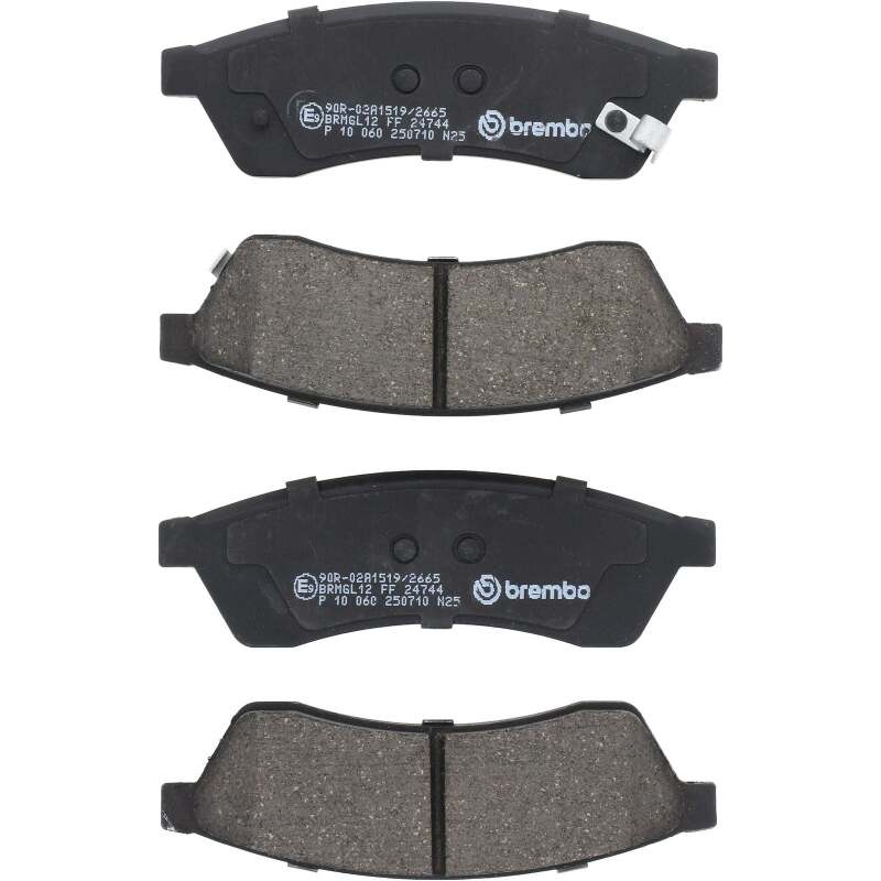 Brembo OE 04-06 Suzuki Verona PRIME Low-Met Brake Pad - Rear