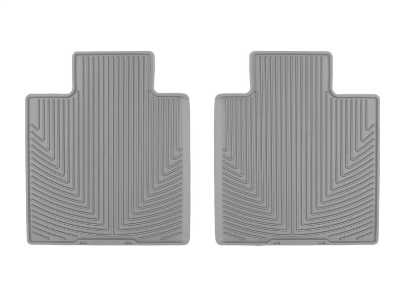 WeatherTech 22-24 Toyota Tundra/Tundra Hybrid Rear Rubber Mats - Grey