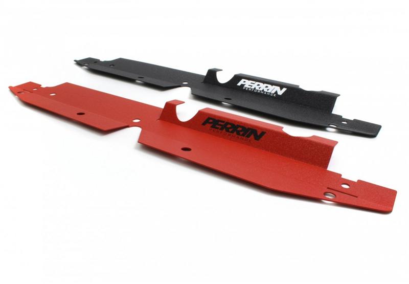 Perrin 08-11 Subaru STi / WRX Black Radiator Shroud